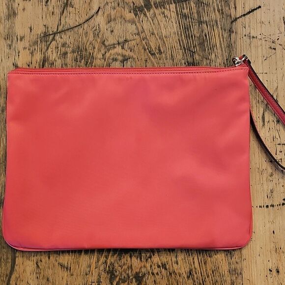 KATE SPADE Nylon Wristlet Salmon Pink - Picture 3 of 6